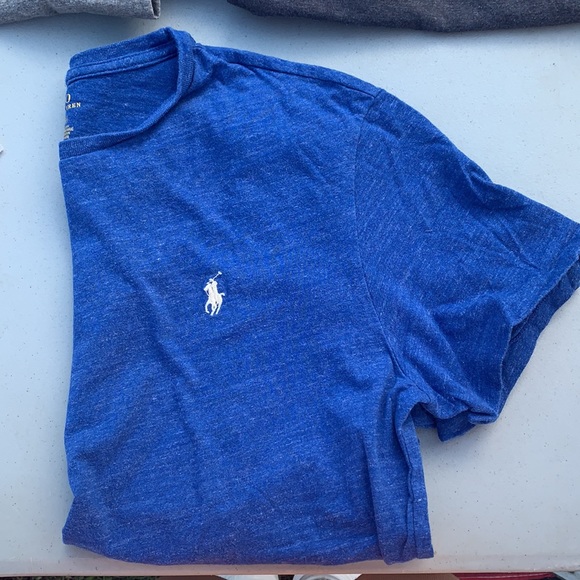 Royal blue polo T-shirt size medium - Picture 3 of 3